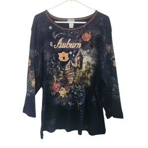 Women's P. Michael Auburn University Top Sz XL NWT